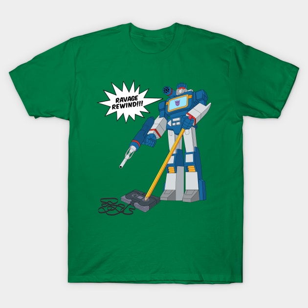 Soundwave Rewind T-Shirt by gnotorious